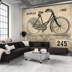 Tapete 'Old School Bicycle'
