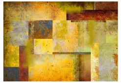 Tapete 'Orange Hue of Art Expression'