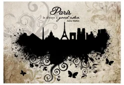 Tapete 'Paris is always a good idea - vintage'
