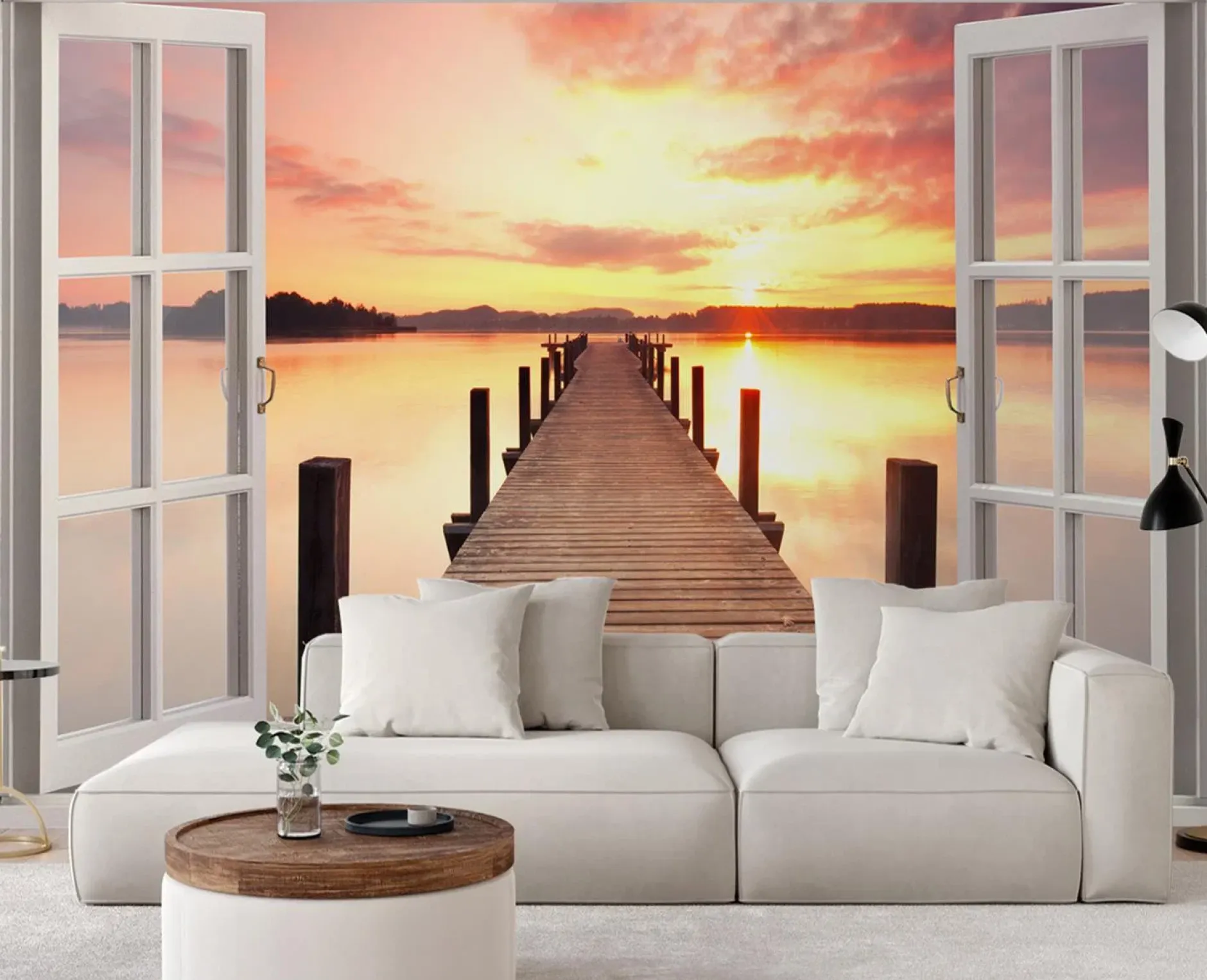 Tapete 'Pier Sunrise'