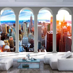 Tapete 'Pillars and New York'