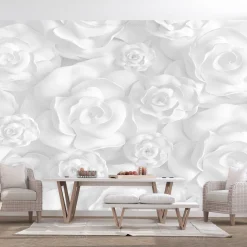 Tapete 'Plaster Flowers'