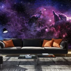 Tapete 'Purple Nebula'
