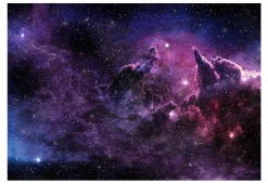 Tapete 'Purple Nebula'