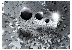 Tapete 'Puzzle - Tunnel'
