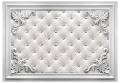 Tapete 'Quilted Leather'