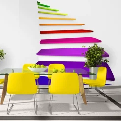 Tapete 'Rainbow Stairs'