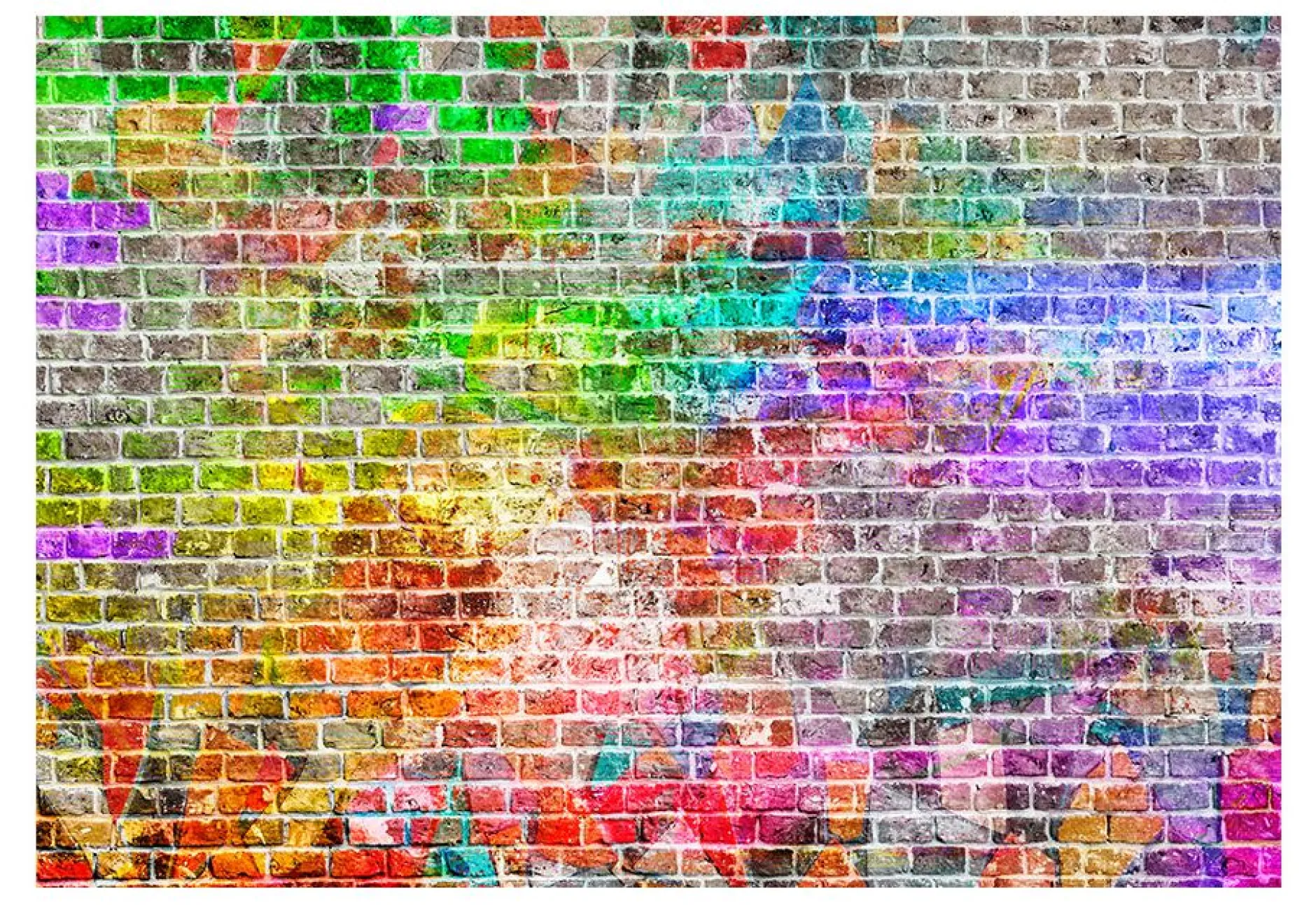 Tapete 'Rainbow Wall'