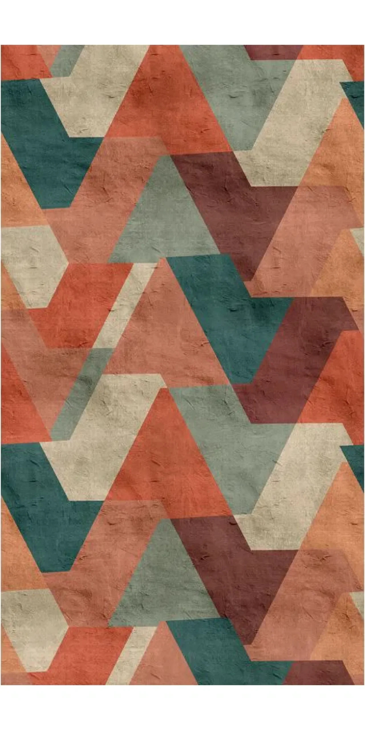 Tapete 'Retro Geometric' 159x280cm
