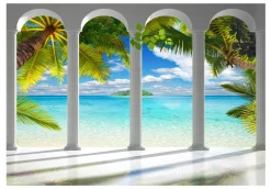 Tapete 'Sea behind Columns'