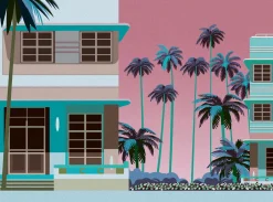 Tapete 'Soft Escapes' 371x280cm