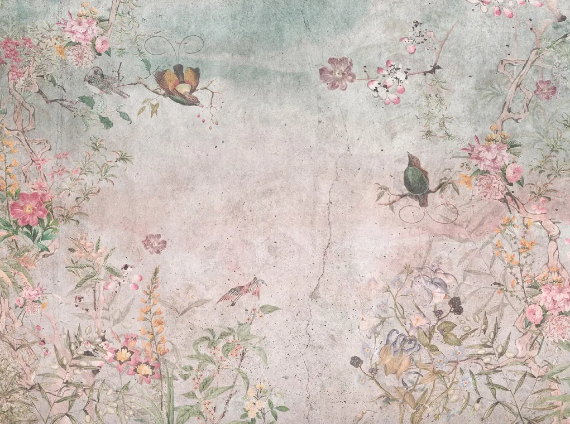 Tapete 'Spring Haze' 371x280cm