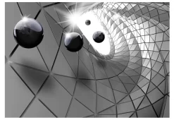 Tapete 'Steel Illusion'