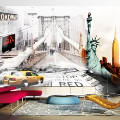 Tapete 'Straßen von New York'