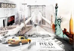 Tapete 'Straßen von New York'