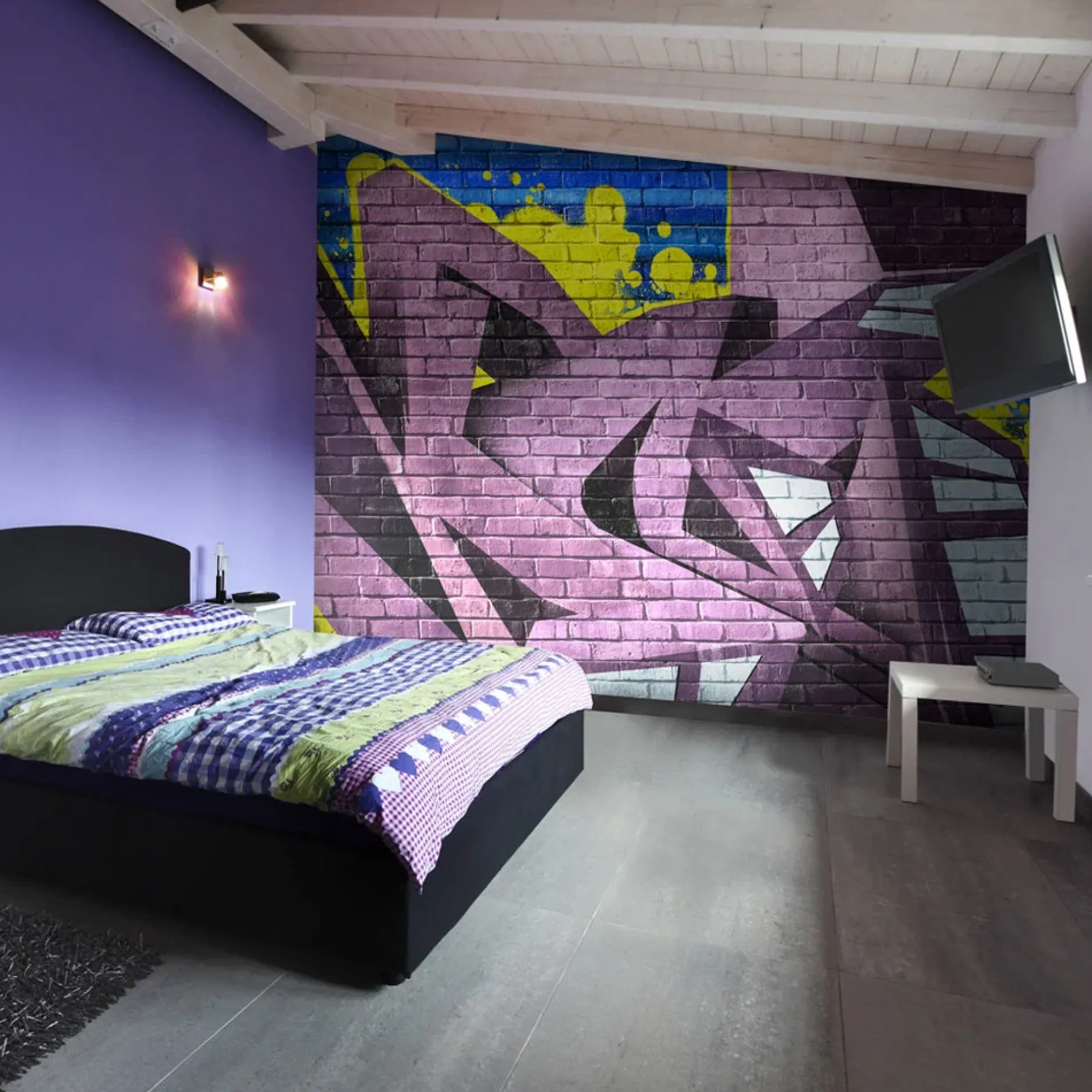 Tapete 'Street art - graffiti'