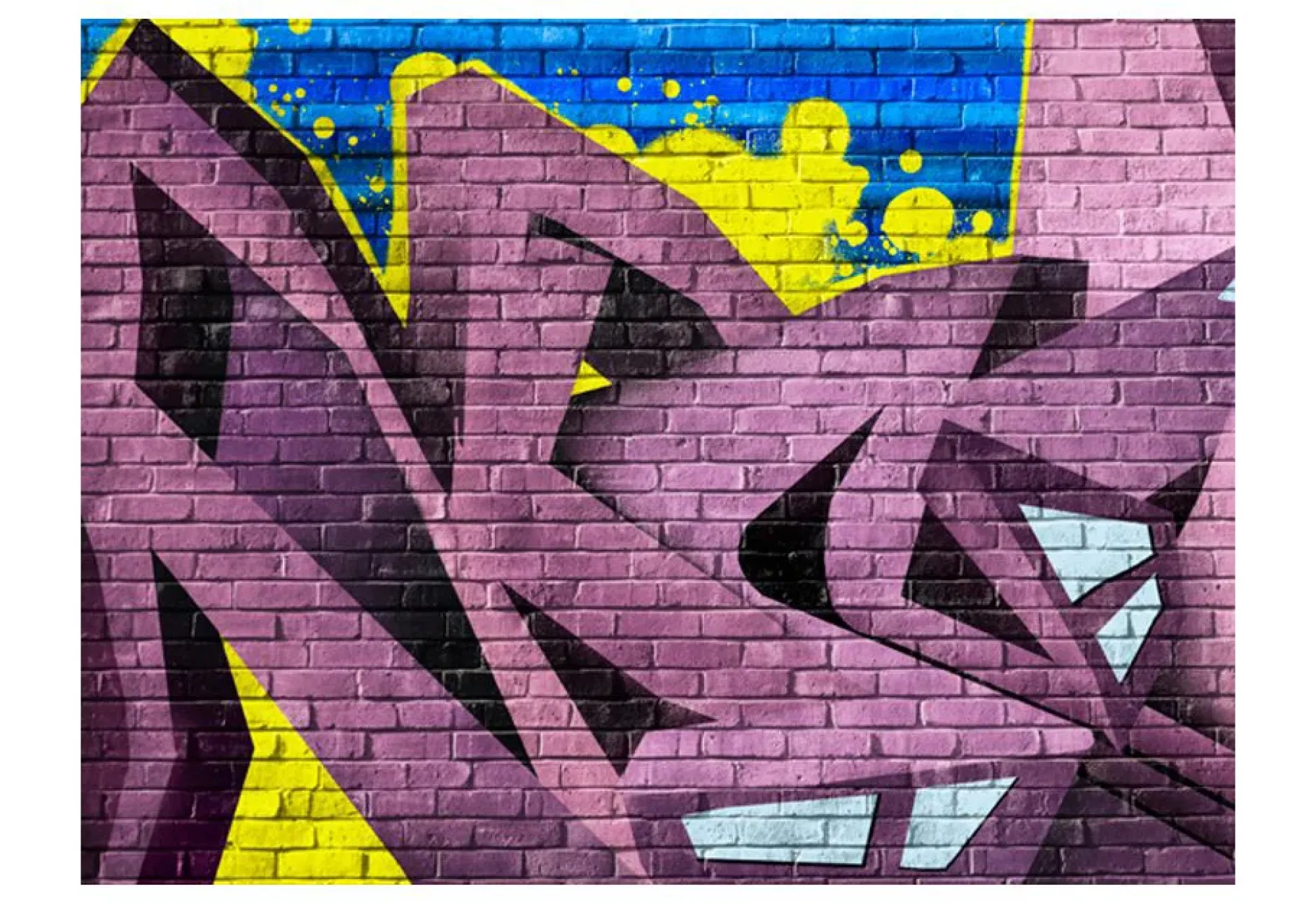 Tapete 'Street art - graffiti'