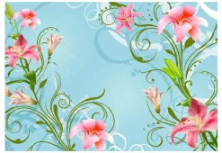 Tapete 'Subtle beauty of the lilies II'