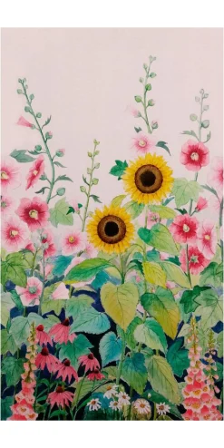 Tapete 'Sunlit Blooms' 159x280cm