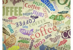 Tapete 'The fragrance of coffee'