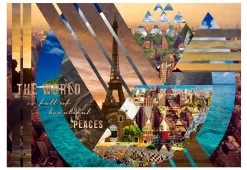 Tapete 'The world ...'