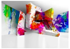 Tapete 'Three - dimensional Shapes'