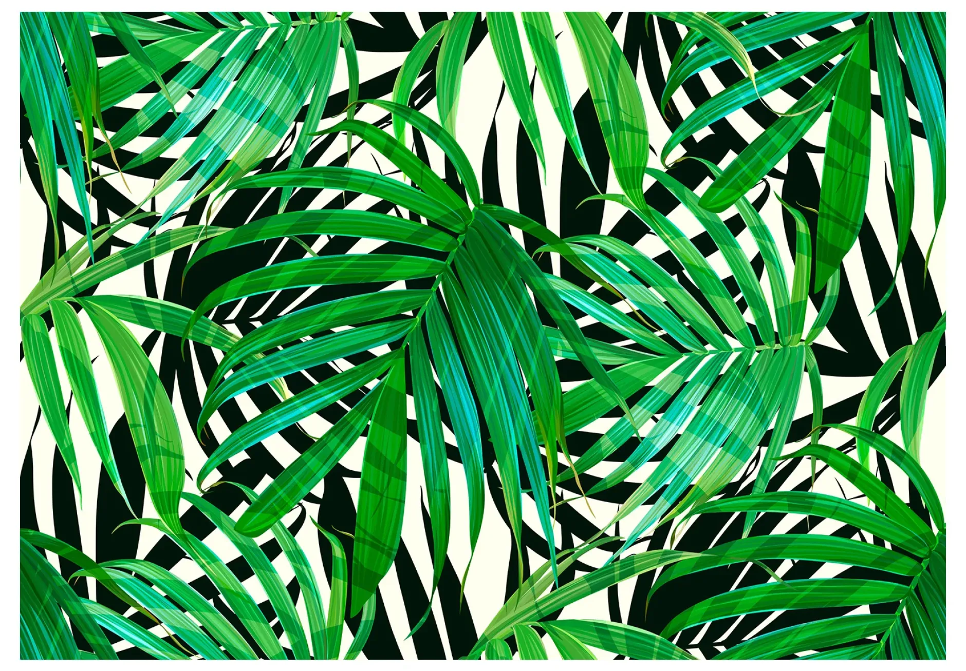 Tapete 'Tropical Leaves'