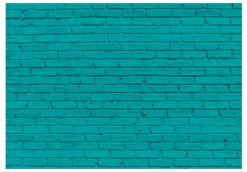 Tapete 'Turquoise Facade'