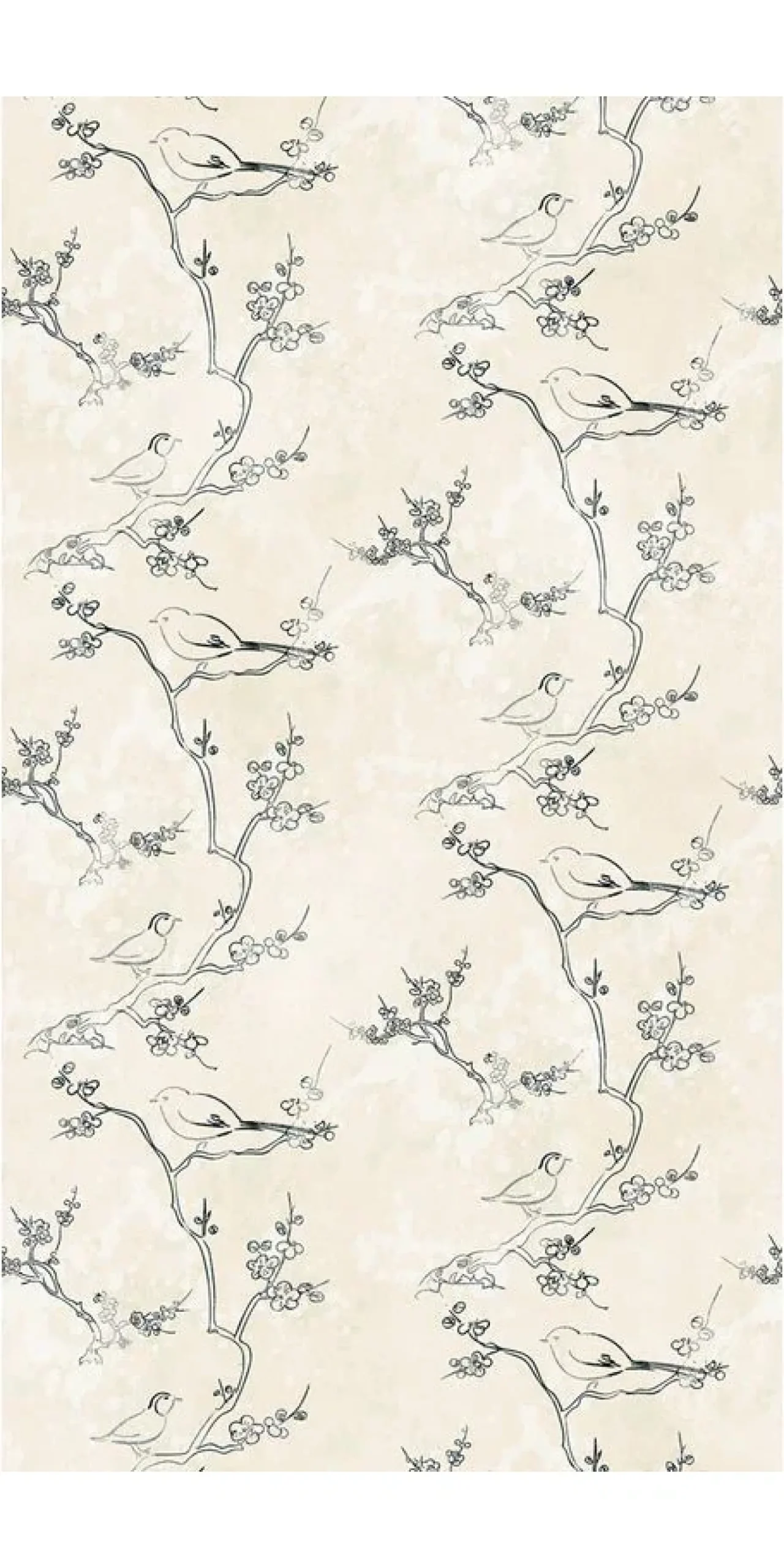 Tapete 'Verdant Birds' 159x280cm