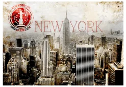 Tapete 'Vintage Big Apple'