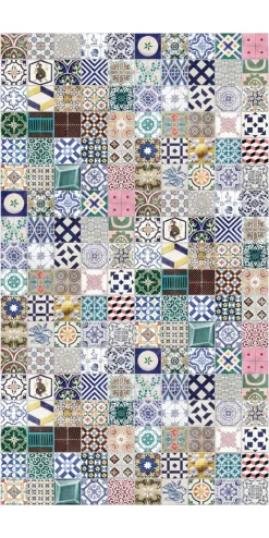 Tapete 'Vintage Scroll' 159x280cm