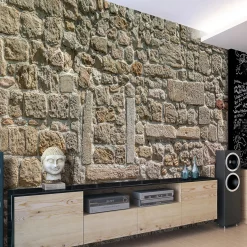Tapete 'Wall From Stones'