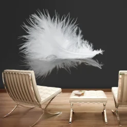 Tapete 'White feather'