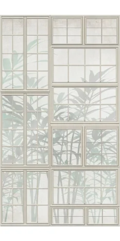 Tapete 'Window Garden' 159x280cm