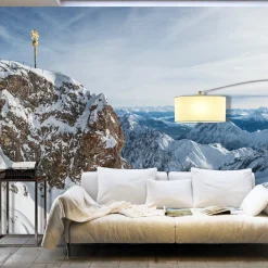 Tapete 'Winter in Zugspitze'