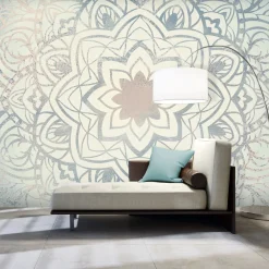Tapete 'Winter Mandala'