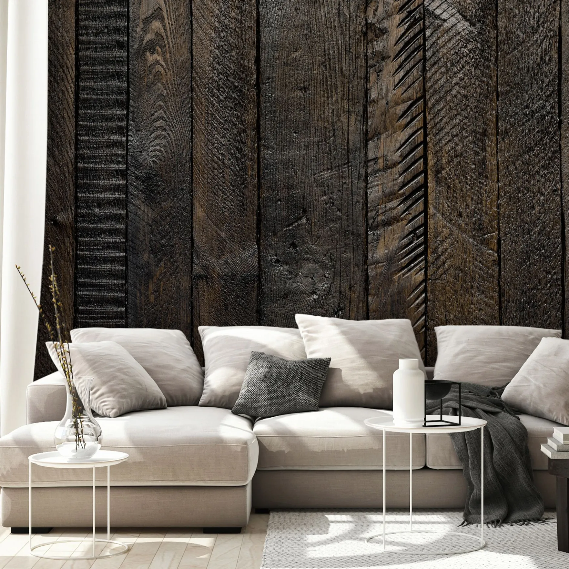 Tapete 'Wooden Trace'