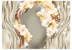Tapete 'Wreath of orchids'