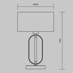Tischlampe 'Marmo 3'