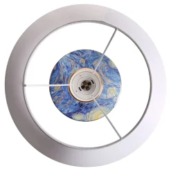 Tischlampe 'Starry Night Charm' von Vincent van Gogh 40x47,5x40cm