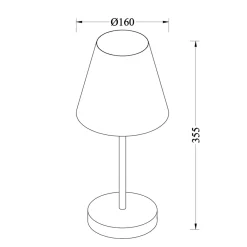 Tischlampe 'Table BA'