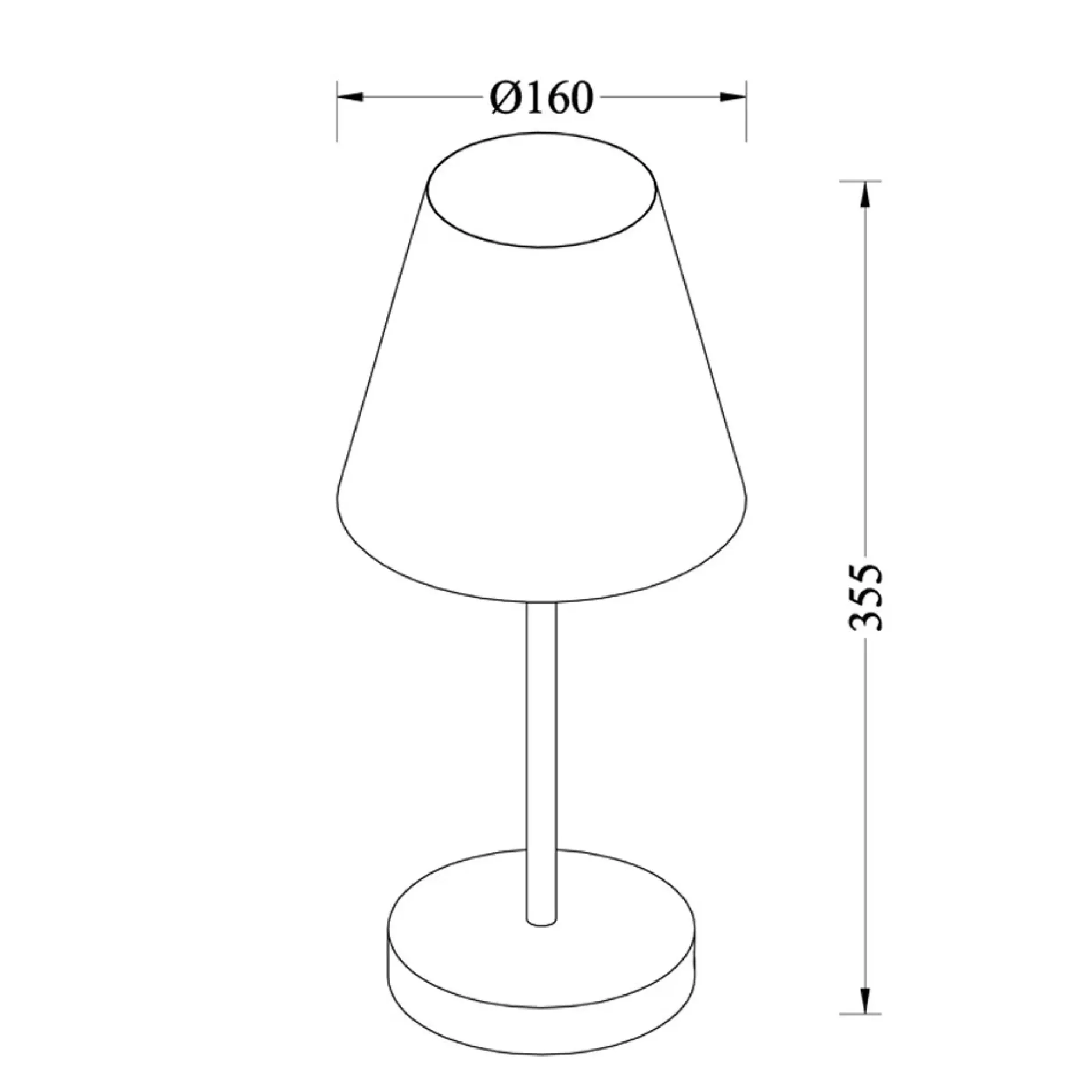 Tischlampe 'Table BA'