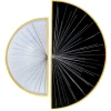 Wanddeko Metall 'Between Moon and Sun' 91x81x3,5cm