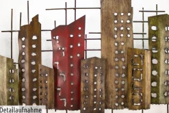 Wanddeko Metall 'Complex Entity' 126x54x5cm