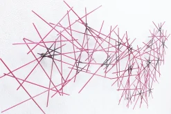 Wanddeko Metall 'Crossing the Void' 111x64x3cm