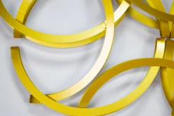 Wanddeko Metall 'Der goldene Traum' 115x62x11cm