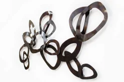 Wanddeko Metall 'Ewige Verbundenheit' 120x60x6cm