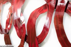 Wanddeko Metall 'Fight for Victory' 122x59x3,5cm