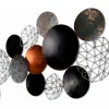 Wanddeko Metall 'Galactic Space' 125x64x7cm