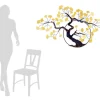 Wanddeko Metall 'Ginkgotraum' 107x63x4cm